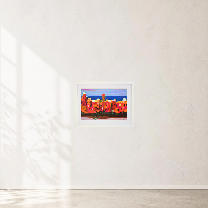 Serigrafia Vittorio Maria Di Carlo - Sunset Galleria La Rocchetta